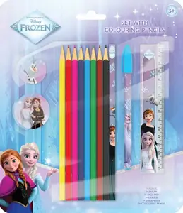 Ledové království - Set s pastelkami