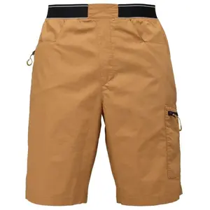 Willard LERAK Pánske plátené šortky, hnedá, veľkosť XXL