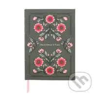 The Reading Room - Once Upon a time - vyšívaný zápisník s pevnou väzbou