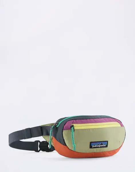 Patagonia Terravia Mini Hip Pack Patchwork: Gumtree Green