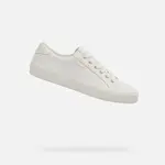 White women's sneakers Geox Emmeleny - Women's