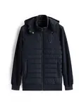 TOMMY HILFIGER Tepláková bunda  námornícka modrá