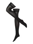 Hunkemöller Pančuchy  čierna
