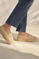 Espadrilky Manebi Yucatán Double Sole Espadrilles béžová barva, na platformě, V 2.7 D0