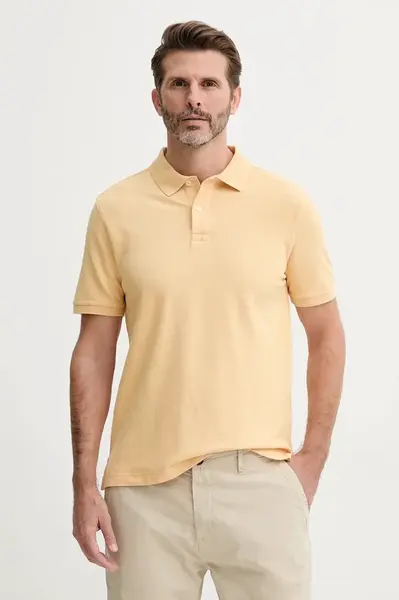 Bavlněné polo tričko United Colors of Benetton