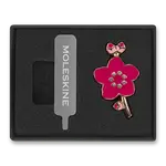 Ozdoba na zápisník Moleskine Sakura Crystal růžová