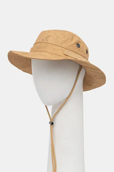 Klobouk Kangol SALVAGED OUTDOOR béžová barva, bavlněný, K5437.BG265