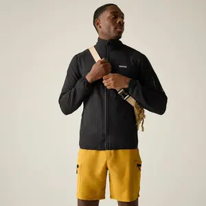 Pánská fleecová mikina regatta baslinn černá l