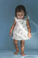 Kojenecké šaty That's mine Paula béžová barva, mini, áčková, 157818