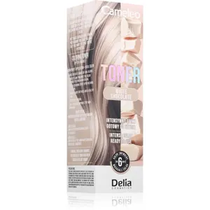 Delia Cosmetics Cameleo Toner barevný toner na vlasy odstín White Chocolate 75 ml