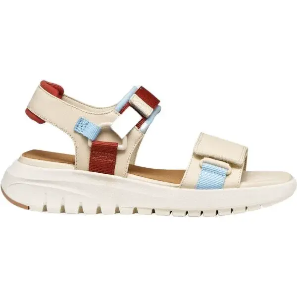 Geox D FLEXTRIDE S Dámské sandály, béžová, velikost