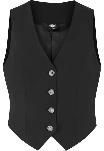 Urban Classics Vesta k obleku  čierna
