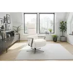 Sit & More RELAXAČNÍ KŘESLO, textil, krémová