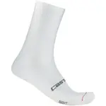 Castelli ESPRESSO 18 SOCK Pánské cyklistické ponožky, bílá, velikost