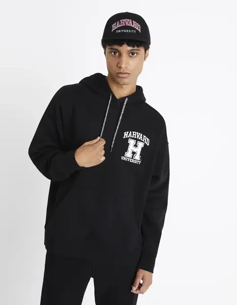 Mikina s kapucňou Harvard University Celio