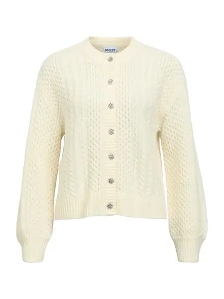 OBJECT Kardigán 'OBJDEBBIE'  béžová