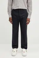 Bavlněné kalhoty Paul Smith pánské, tmavomodrá barva, M1R-055Z-P02630