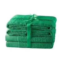Sada ručníků  6-pack zelená barva