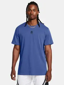 Under Armour Men's T-Shirt Curry Hvyweight Logo Tee - Men
