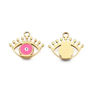 304 Stainless Steel Enamel Pendants