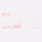 White Cardboard Earring Display Cards