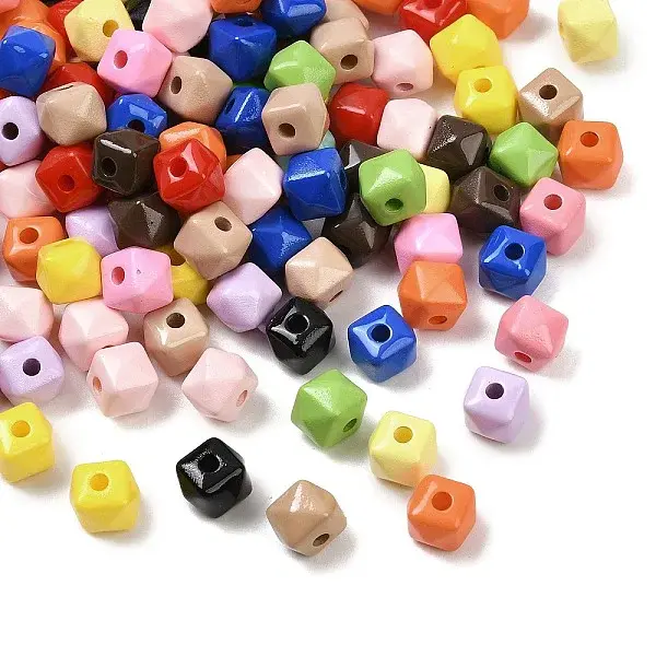 Opaque Acrylic Beads