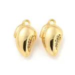 Brass Micro Pave Cubic Zirconia Pendants