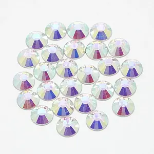 Flat Back Glass Rhinestone Cabochons
