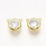 Brass Cubic Zirconia Charms