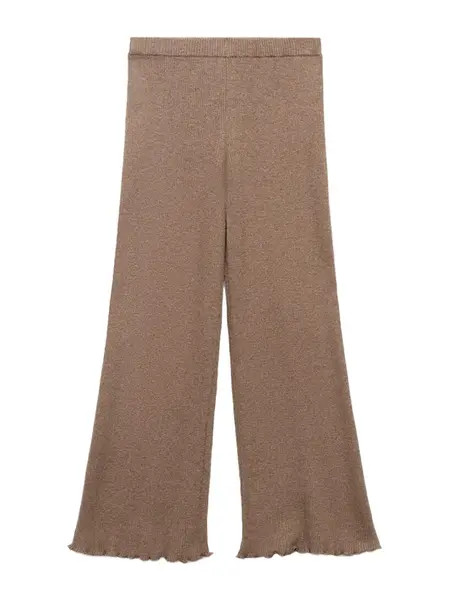 MANGO KIDS Nohavice 'LYRAP'  čokoládová