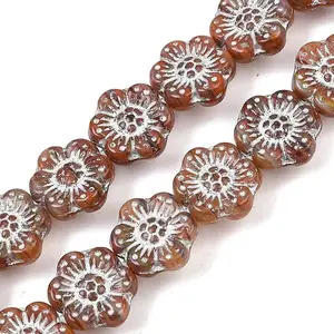 Czech Pressed Glass Beads