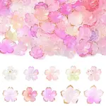 200Pcs 10 Styles Mixed Styles Acrylic Bead Caps