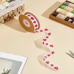 10M Printed Polyester Chiffon Ribbon