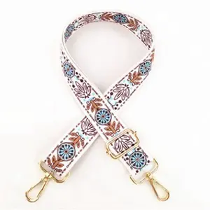 Polyester Adjustable Folk Custom Bag Strap