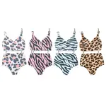 4Pcs 4 Styles Printed Acrylic Pendants