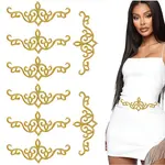 16Pcs Flower Polyester Computerized Embroidery Cloth Iron on/Sew on Patches