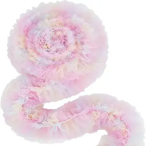 2 Yards Polyester Mesh Tulle Trim Sewing Ribbon