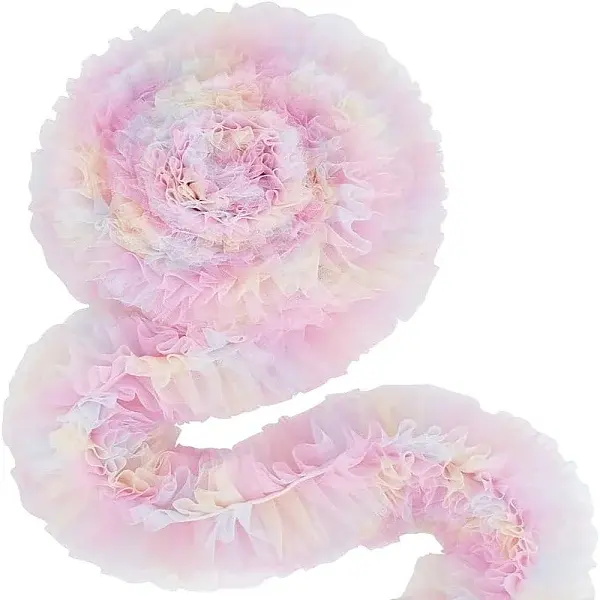 2 Yards Polyester Mesh Tulle Trim Sewing Ribbon