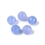 Natural White Jade European Beads