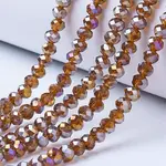 Electroplate Glass Beads Strands
