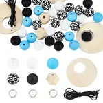 DIY Silicone Beads Bulk Pendant Bracelet Making Kit