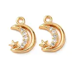 Brass with Cubic Zirconia Pendants
