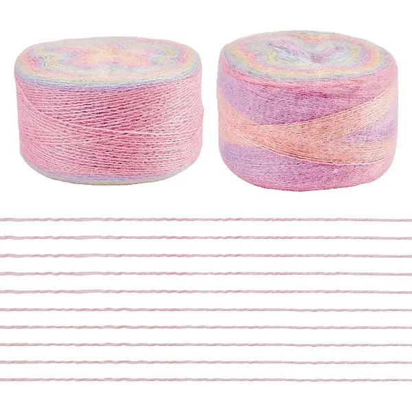 Segment Dyed Knitting Yarn