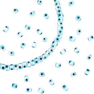 Handmade Evil Eye Lampwork Beads Strands