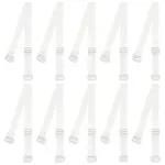 10 Pairs TPU Non-slip Bra Straps