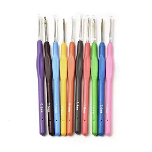 10Pcs Iron Crochet Hook Sets