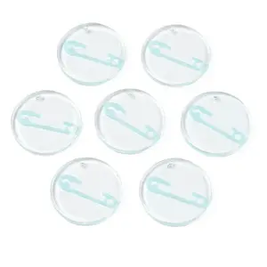 Transparent Resin Pendants