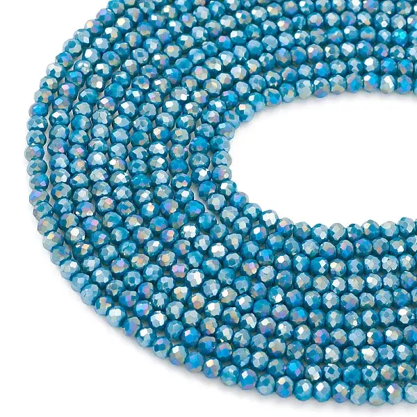 10 Strands Opaque Glass Beads Strands