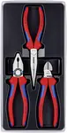 Kleště kombinované, boční štípací a na jemnou mechaniku, sada 3 ks – KNIPEX 00 20 11