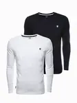 Ombre Men's longsleeve set with elastane - MIX 2